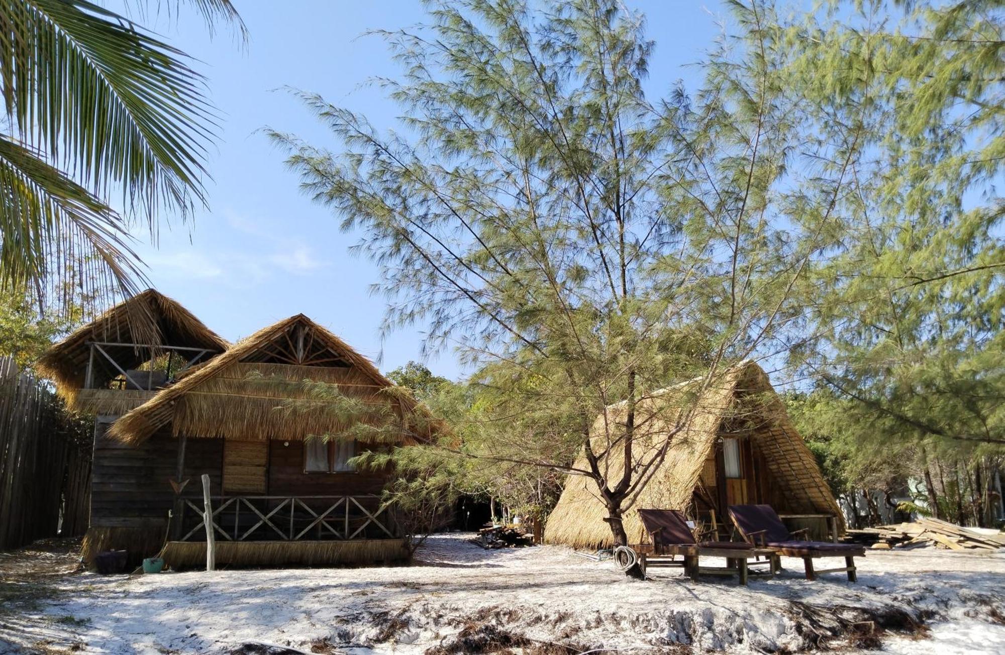 Green Blue Beach Hostel Đảo Koh Rong Samloem Ngoại thất bức ảnh