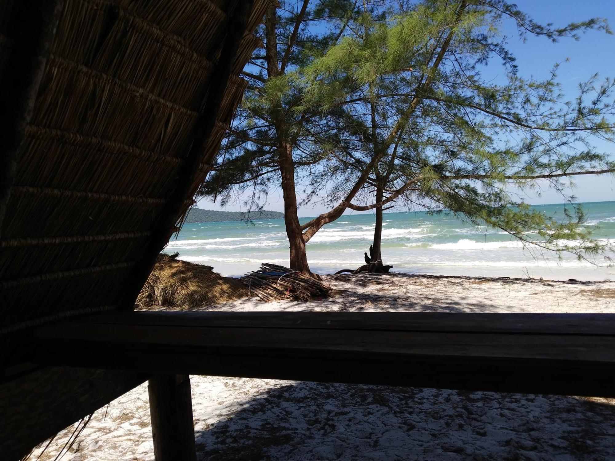 Green Blue Beach Hostel Đảo Koh Rong Samloem Ngoại thất bức ảnh