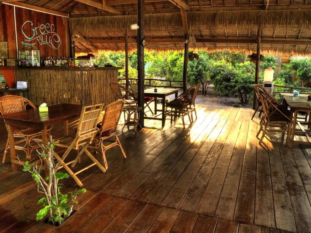 Green Blue Beach Hostel Đảo Koh Rong Samloem Ngoại thất bức ảnh