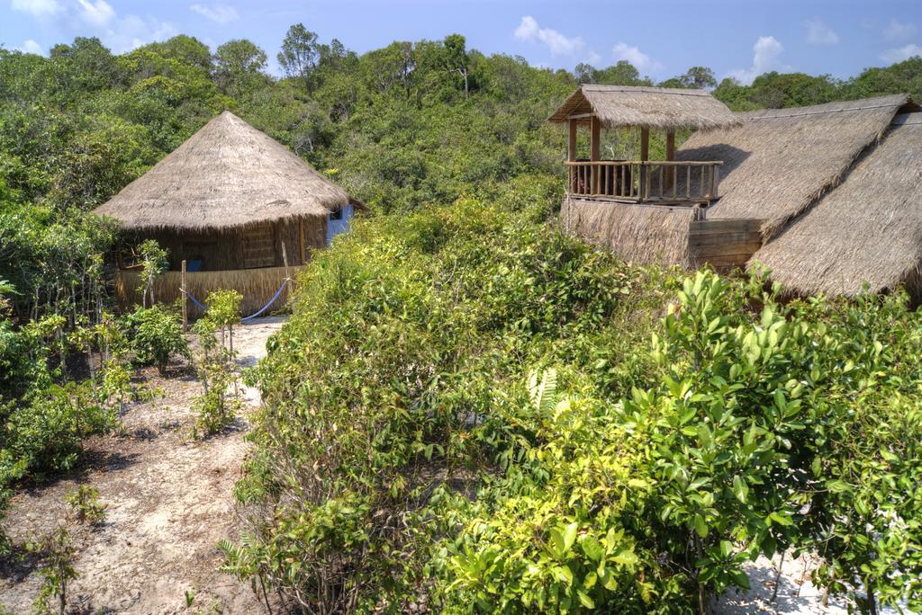 Green Blue Beach Hostel Đảo Koh Rong Samloem Ngoại thất bức ảnh