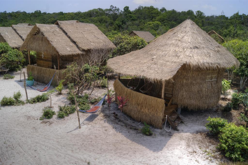 Green Blue Beach Hostel Đảo Koh Rong Samloem Ngoại thất bức ảnh