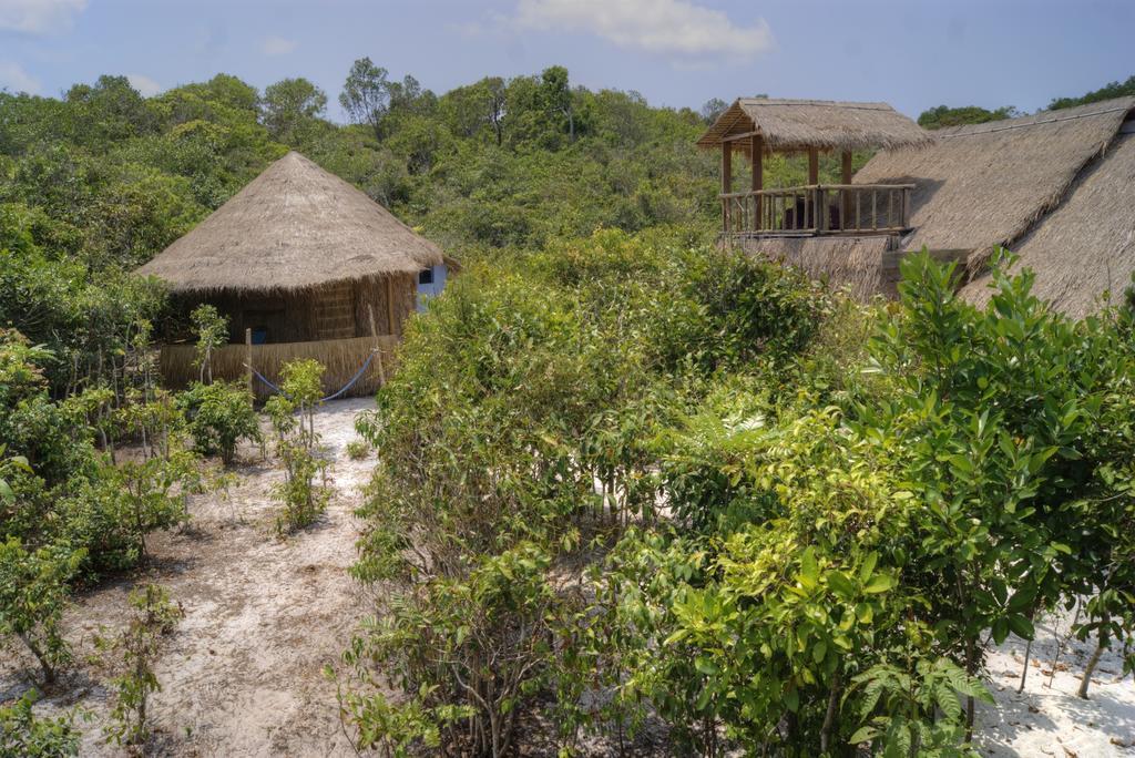 Green Blue Beach Hostel Đảo Koh Rong Samloem Ngoại thất bức ảnh