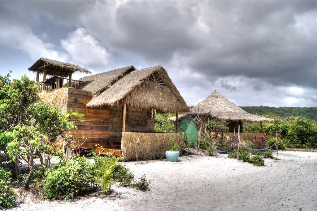 Green Blue Beach Hostel Đảo Koh Rong Samloem Ngoại thất bức ảnh