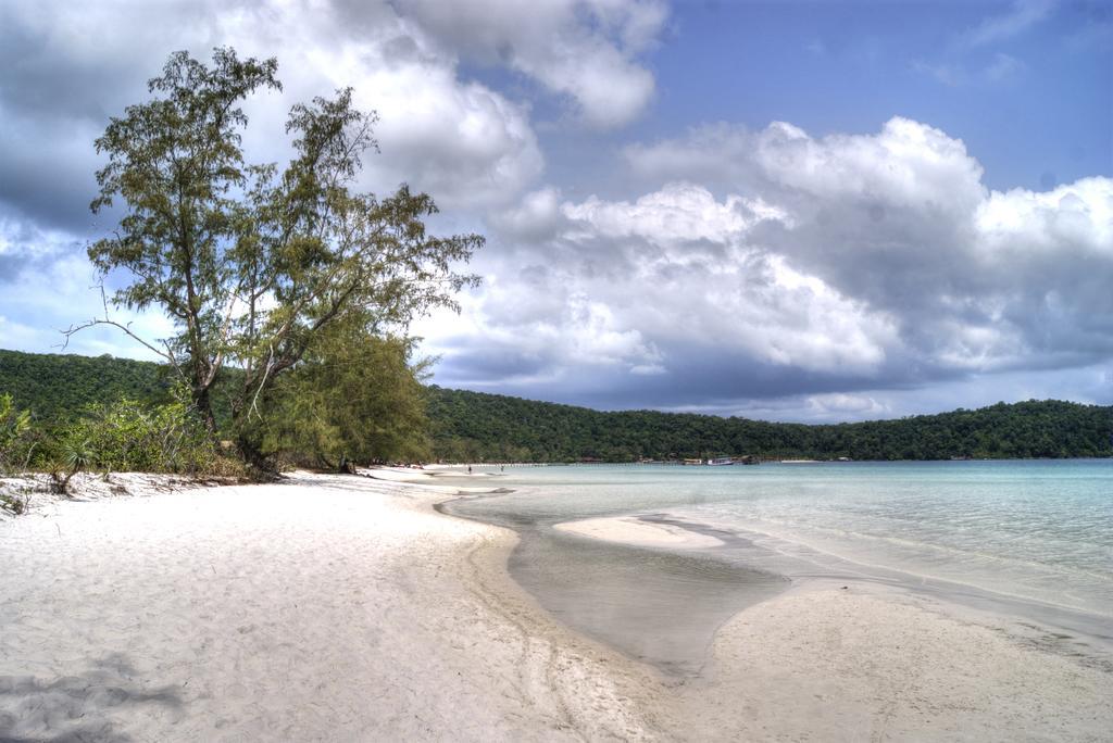 Green Blue Beach Hostel Đảo Koh Rong Samloem Ngoại thất bức ảnh